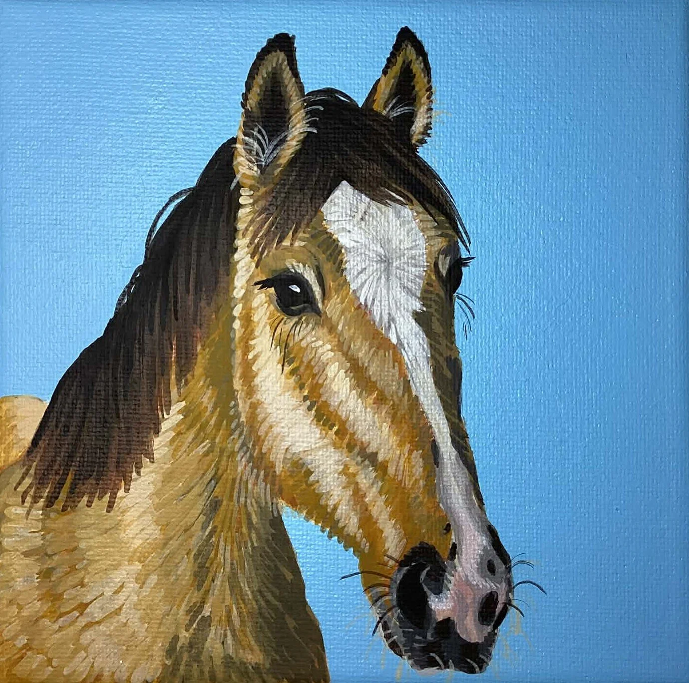 DAKOTA
peinture acrylique sur toile petit carré