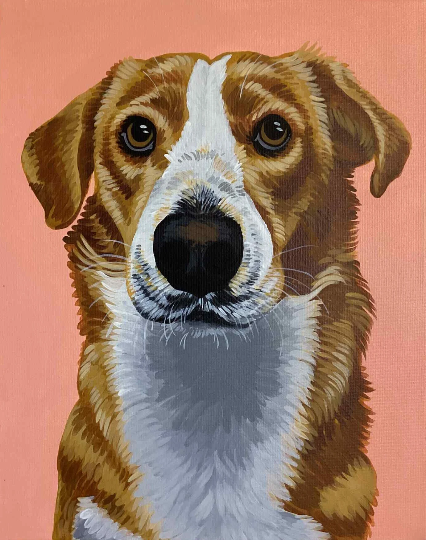 AMEYA
peinture acrylique sur toile rectangle