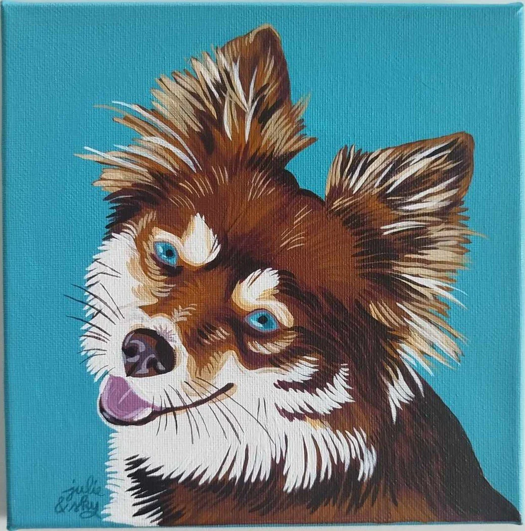 NILA
peinture acrylique sur toile rectangle