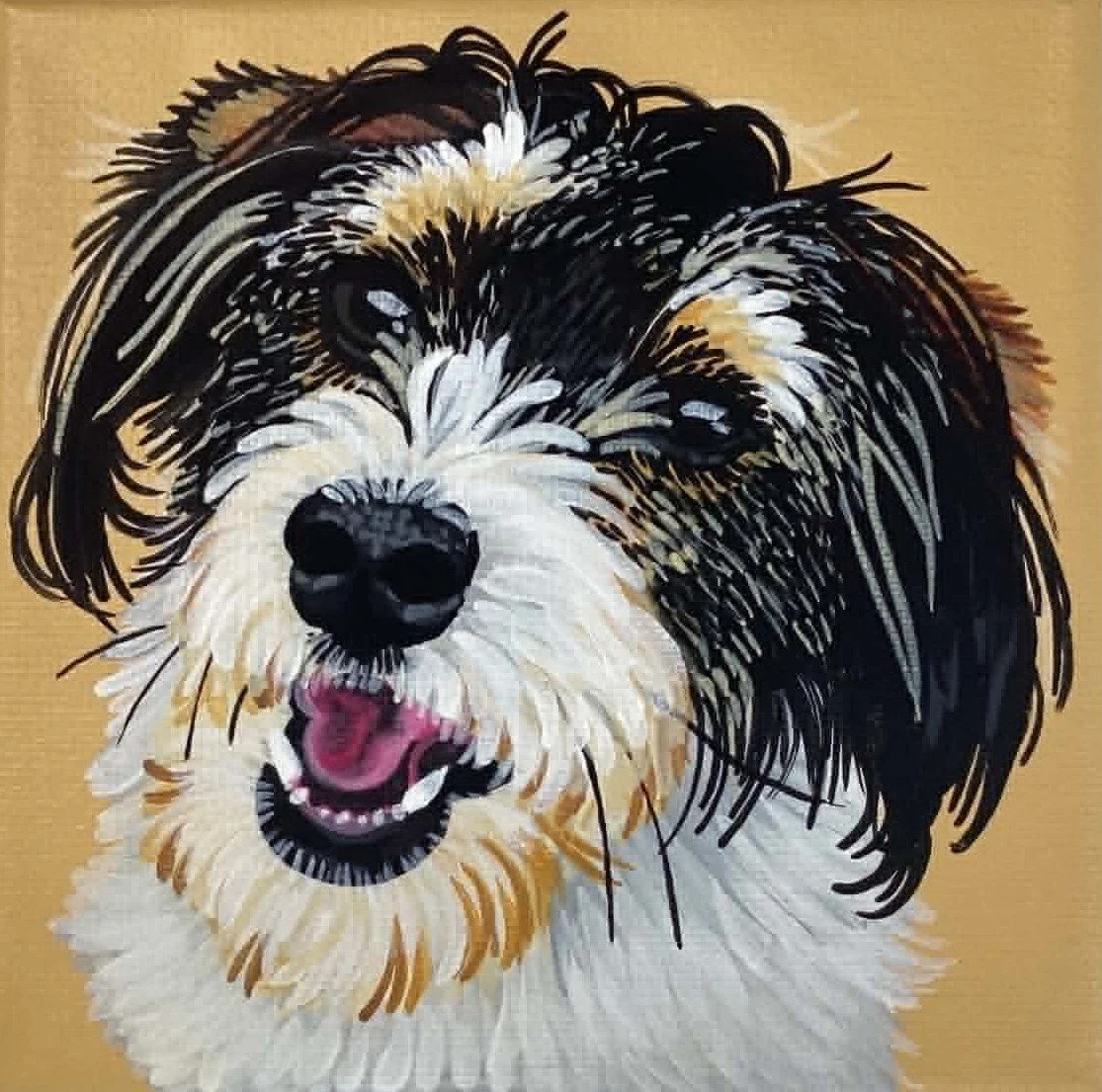 KIWI
peinture acrylique sur toile petit carré