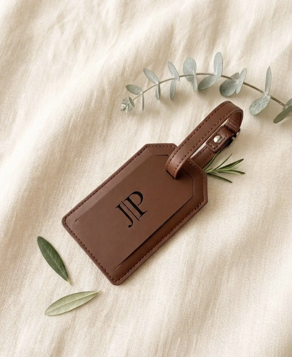 Monogram Luggage Tag