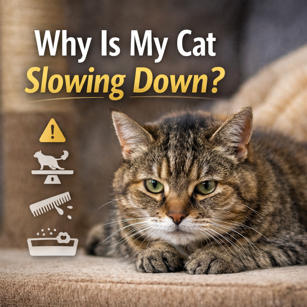 How to Tell if My Cat Is Slowing Down From Age or Illness