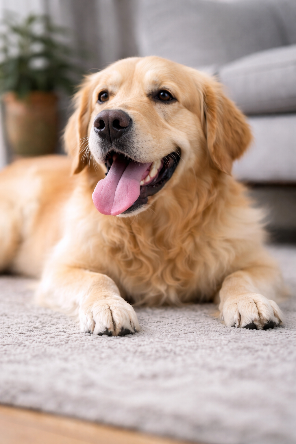 dog breathing normal bushnell vet