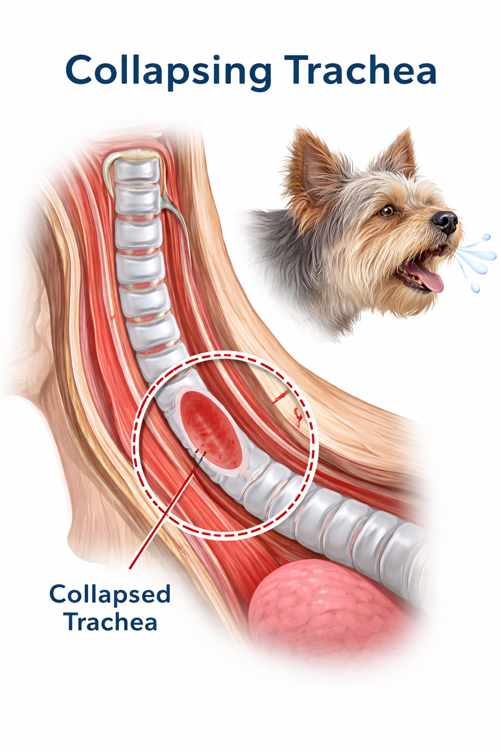 collapsing trachea dog bushnell