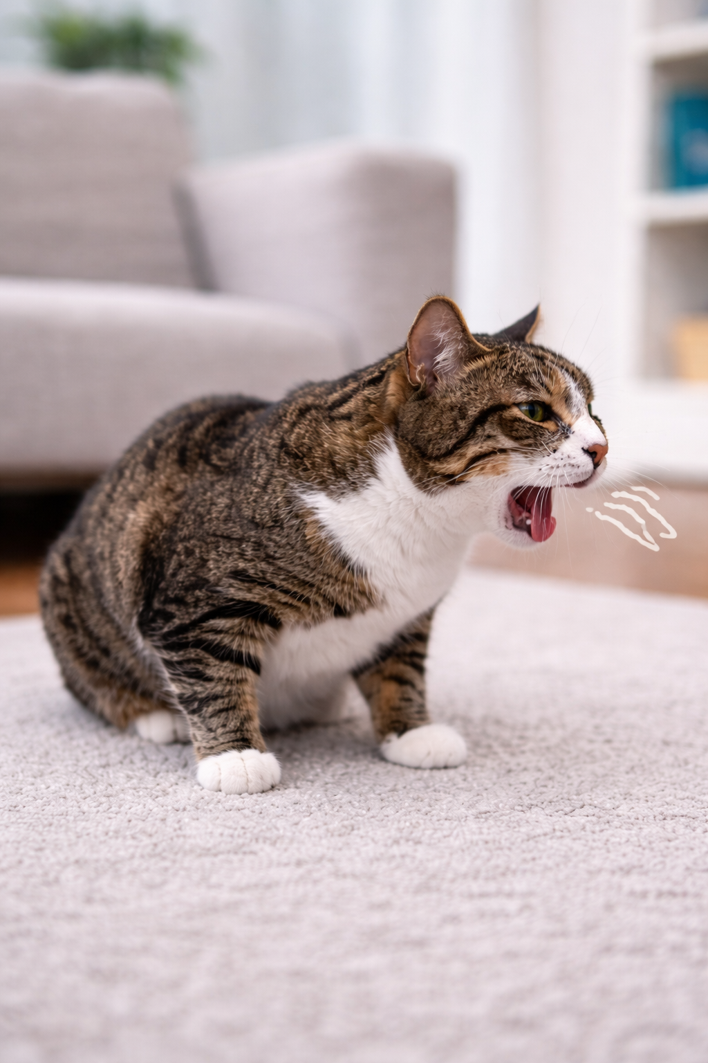 cat coughing bushnell vet