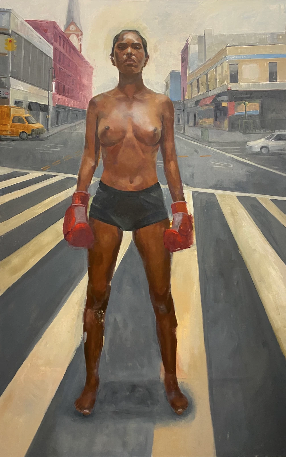 My Neighborhood
Oil on canvas
85 x 54"
2020