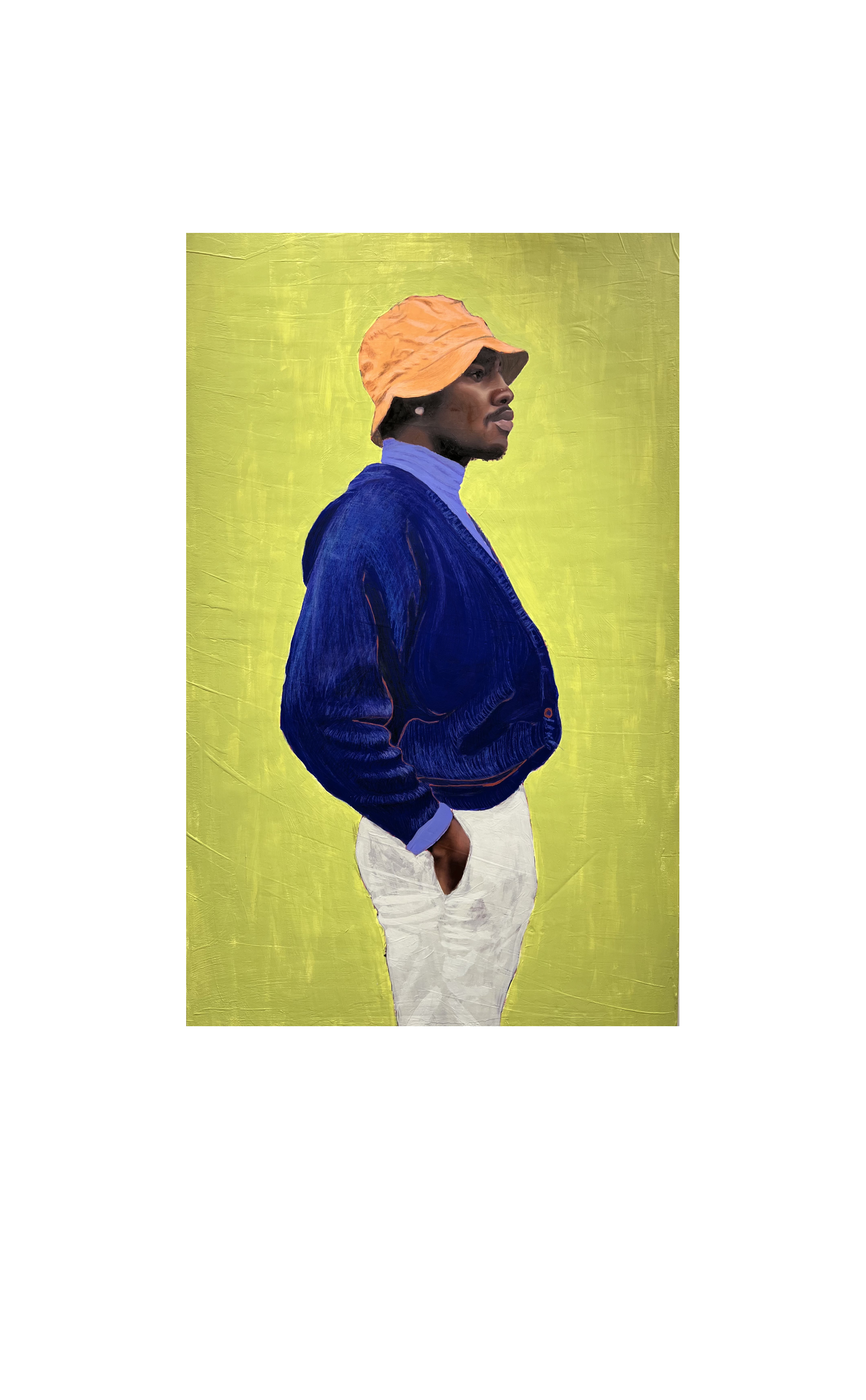 An exercise in community #3
Mixed Media on canvas
48 x 30"
2025
SOLD