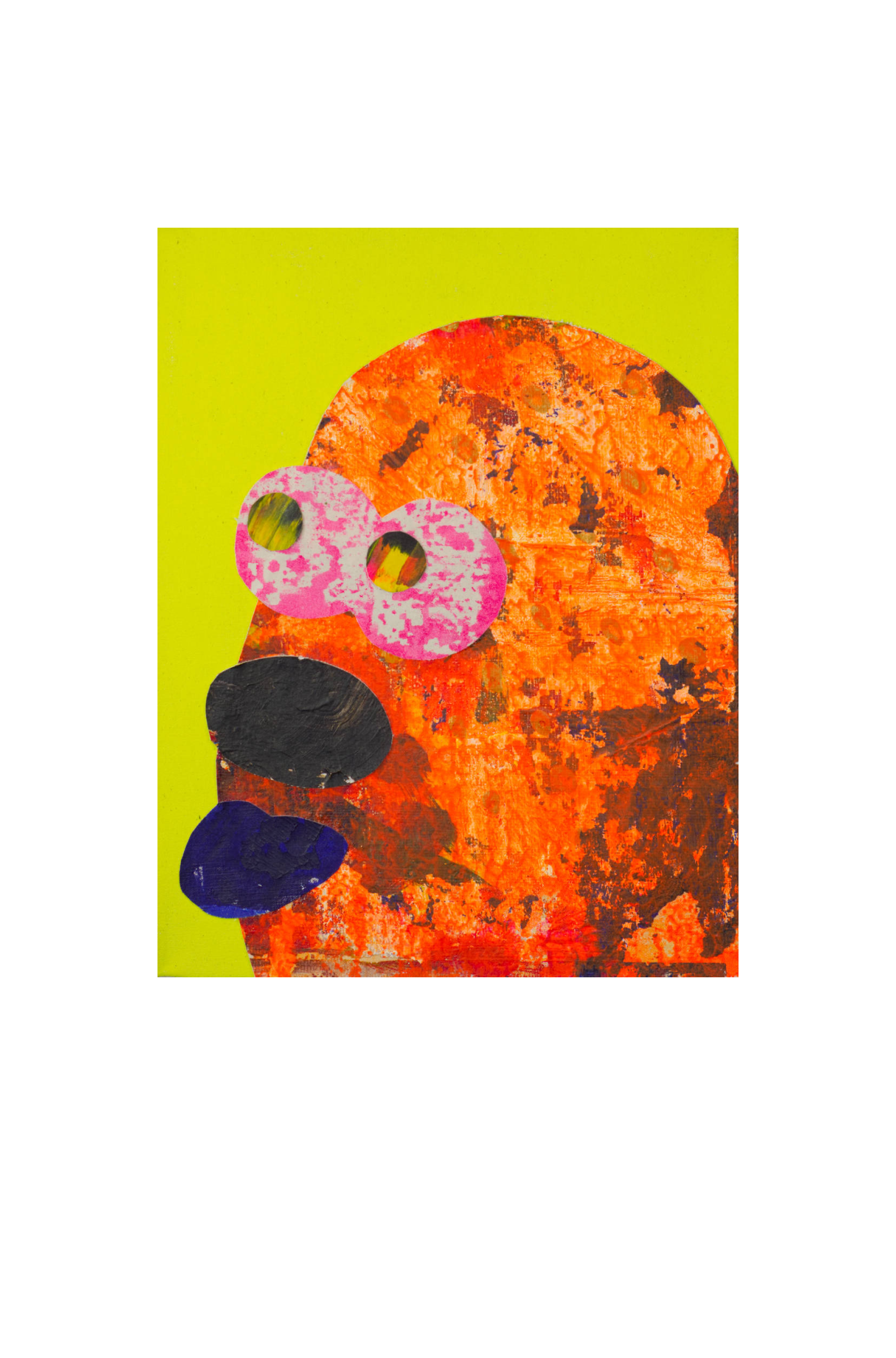 Potato Head #7
Acrylic on canvas
14 x 17 "
2025
