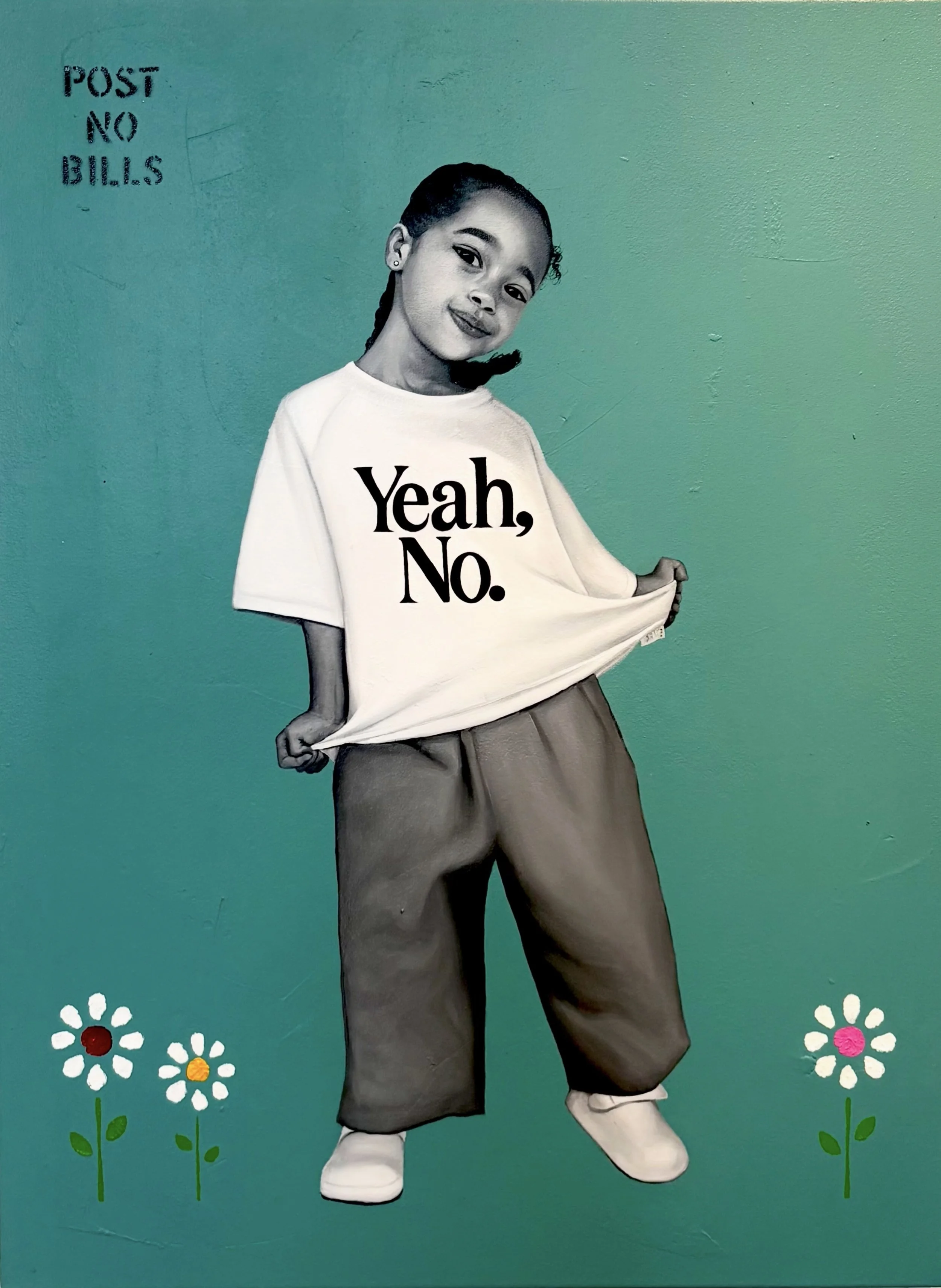 Yeah, No
Mixed medium on canvas
30 x 40"
2025
