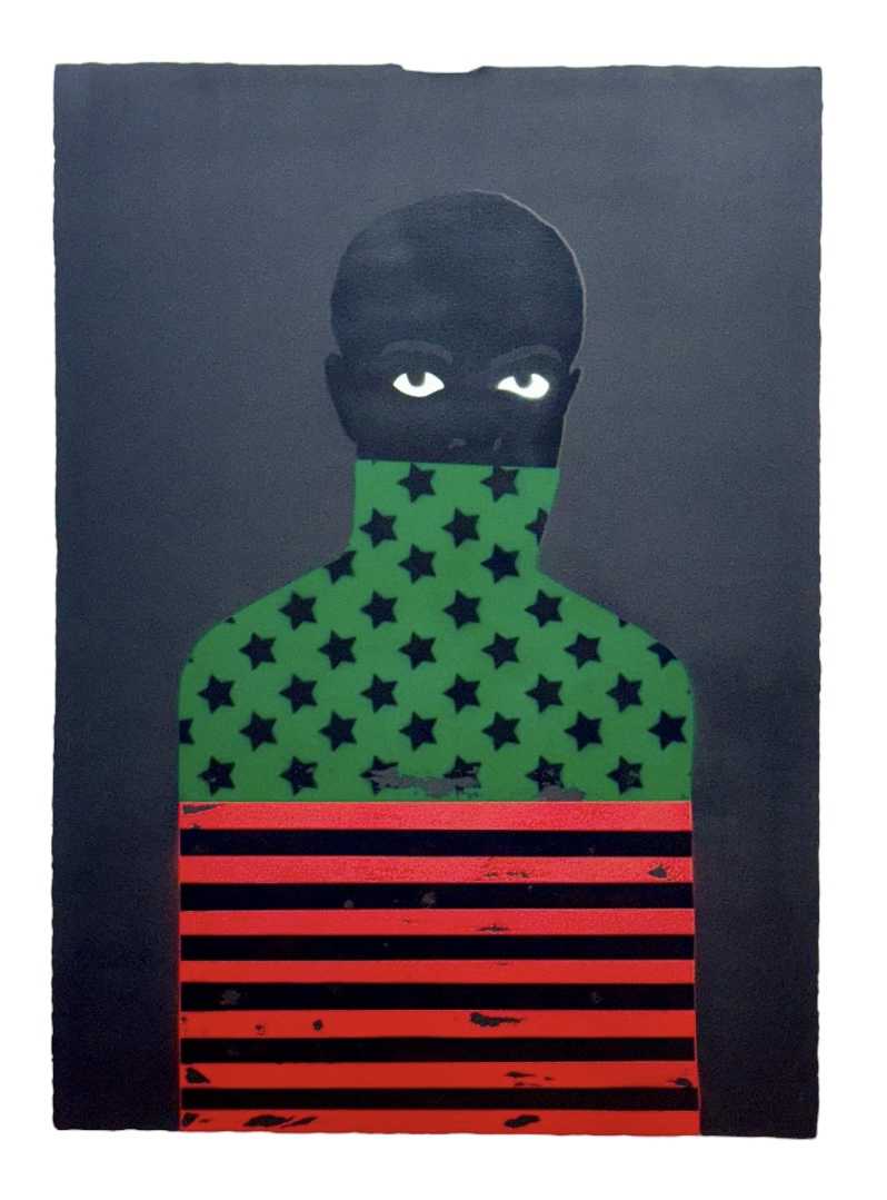 Peek-A-Boo 1990 
Enamel, spray paint on Arches 300 lb paper
30 x 40
2025
