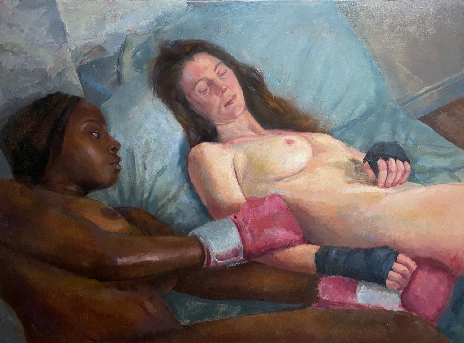 Bound 
Oil on canvas
40 x 54"
2024
