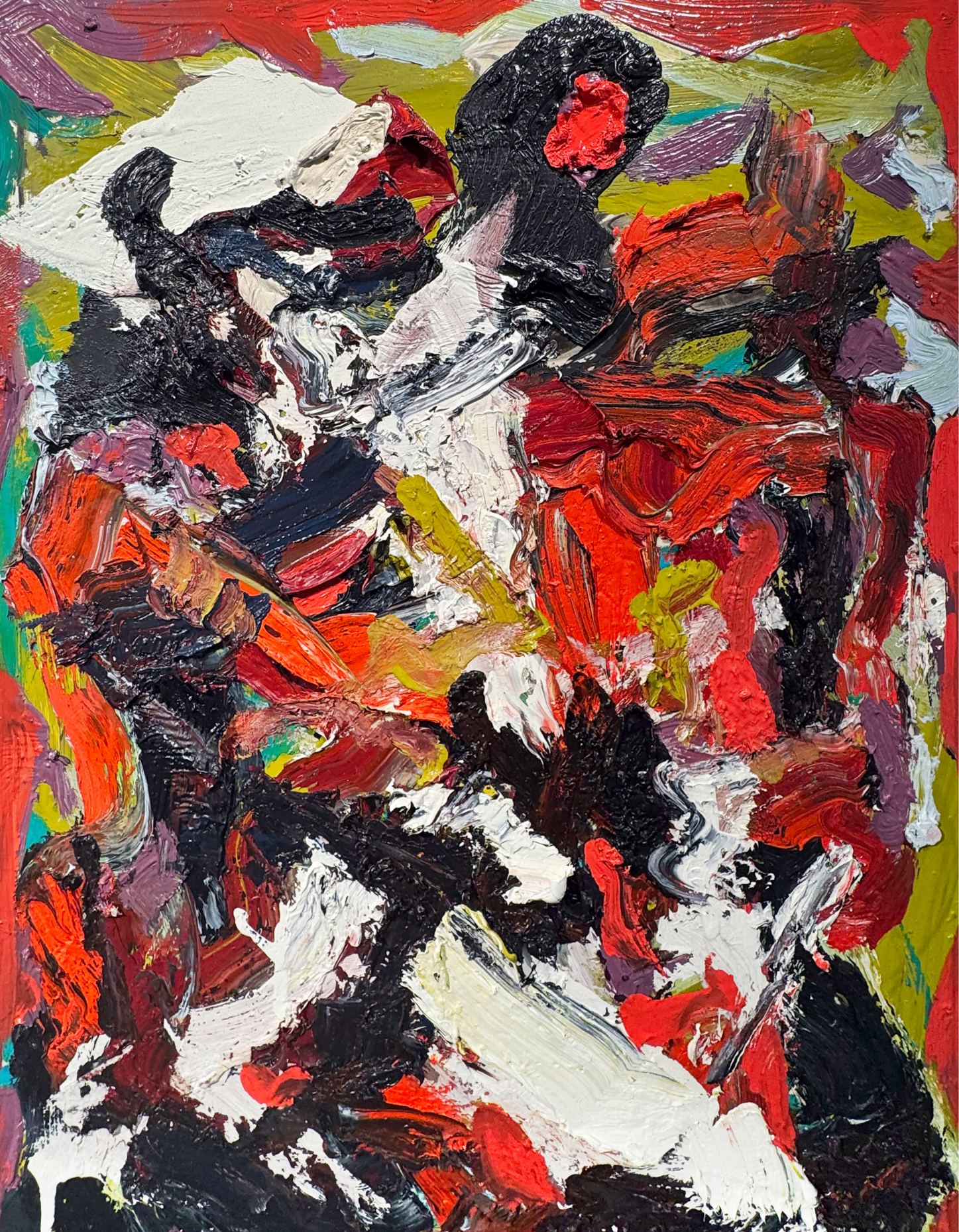 Aristotle Forrester
Touch 2
Oil on canvas
24in x 18in
2026