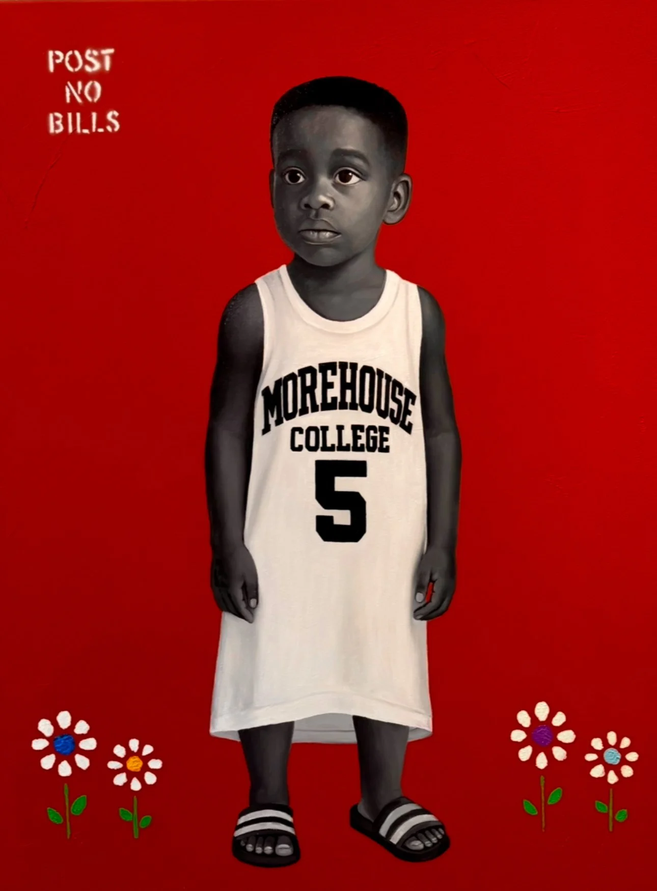 Guy Stanley Philoche
Daddy's Morehouse Jersey
Mixed medium on canvas
30 x 40"
2025
SOLD