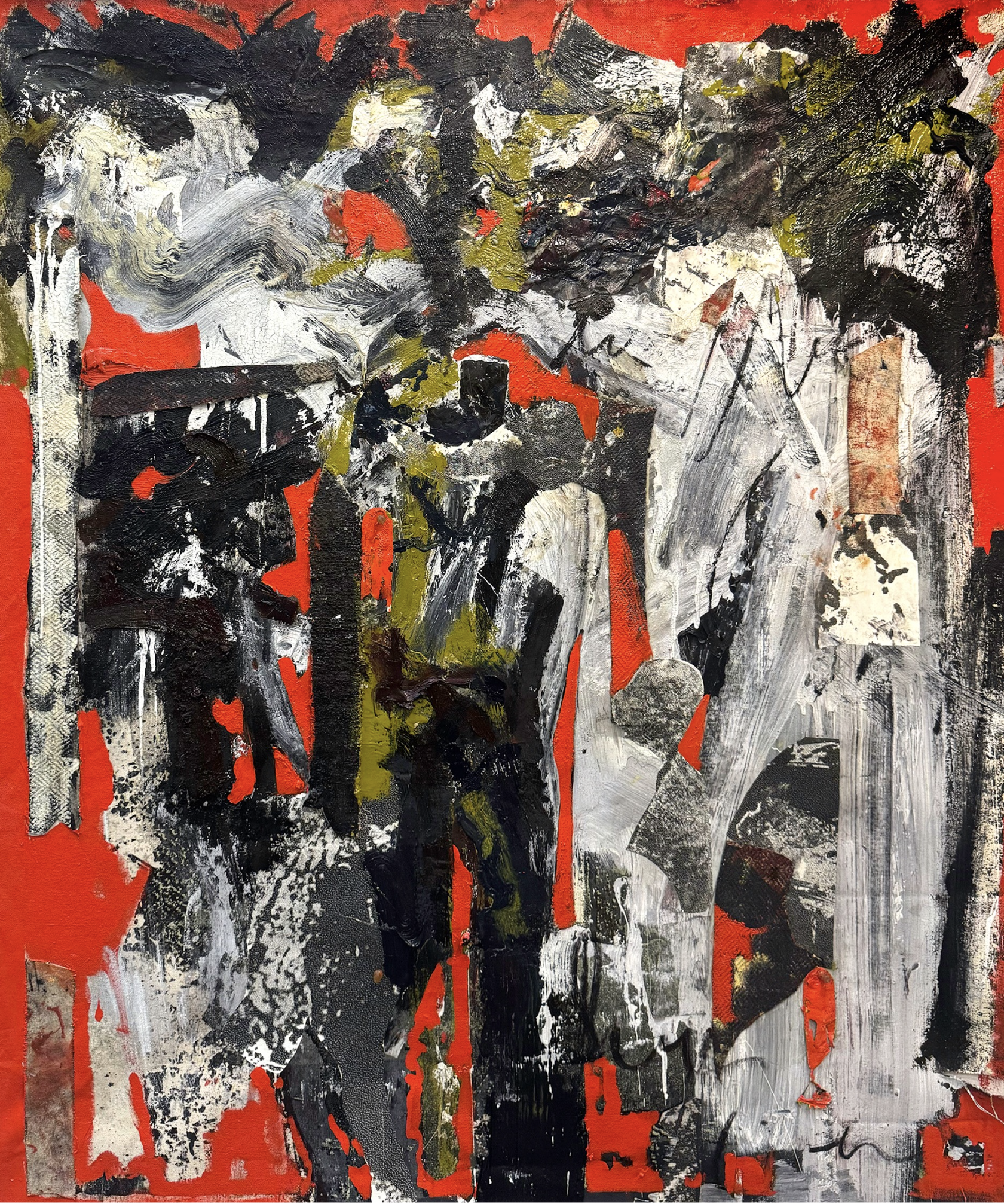 Harlem: Summer Requiem
Oil on canvas
42.5 x 37"
2024