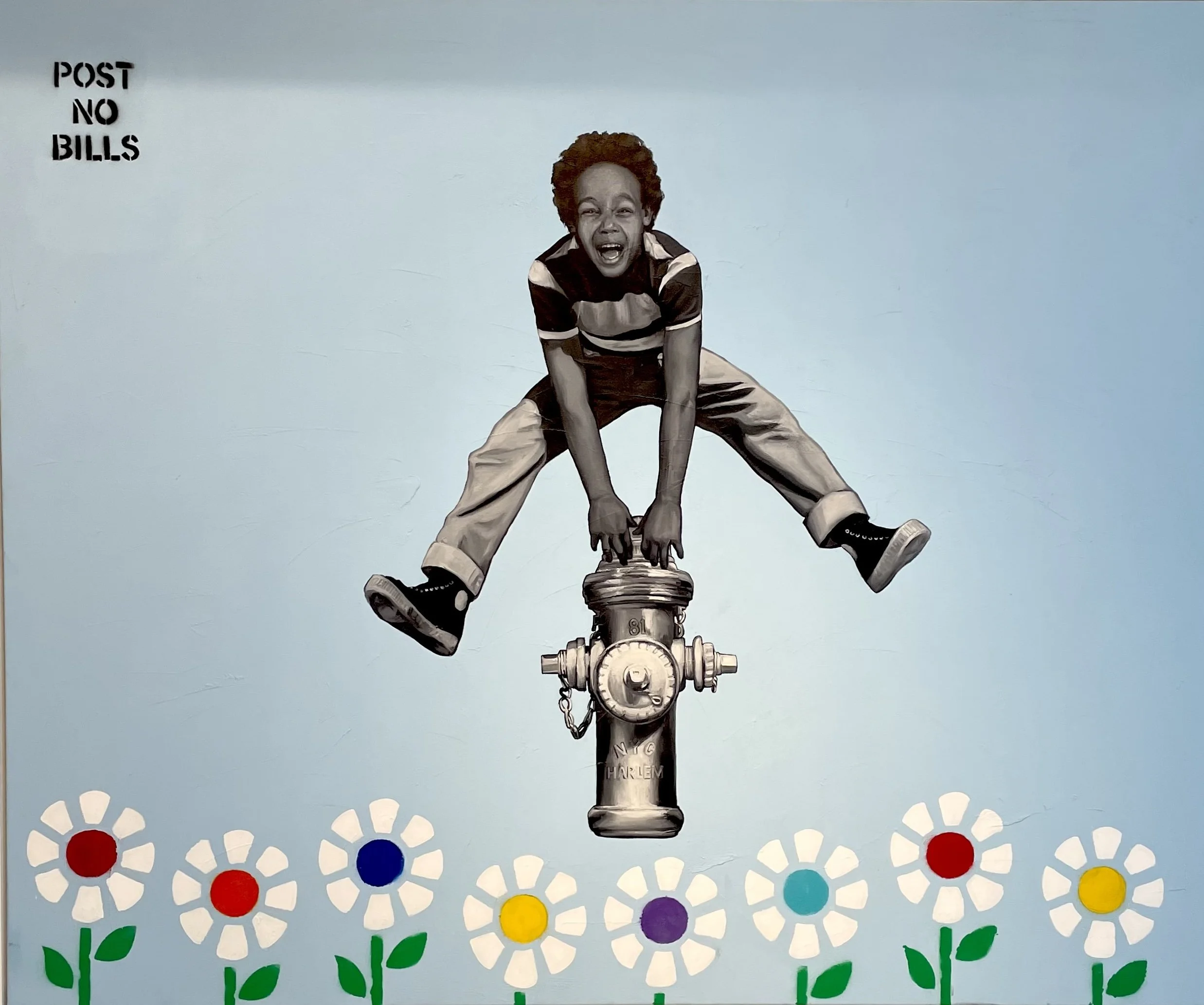 Jump
Mixed medium on canvas
60 x 72 "
2024