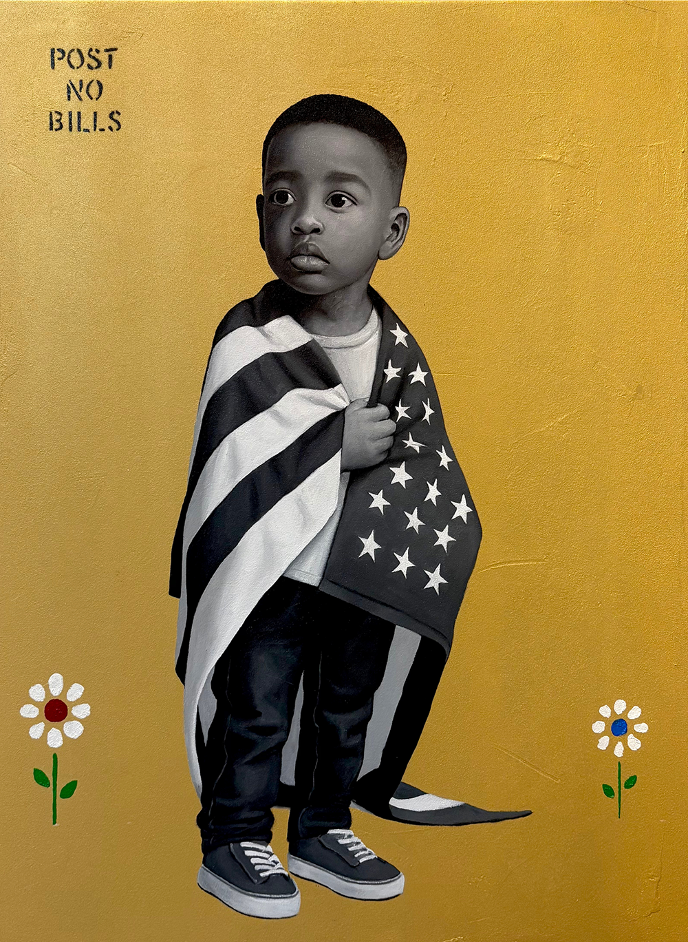 Birthright Citizen
Mixed medium on canvas
30 x 40 "
2025 
SOLD