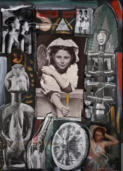 Delphine Diallo
Free The World
15.7 x 11.8"
Mixed medium collage
2024