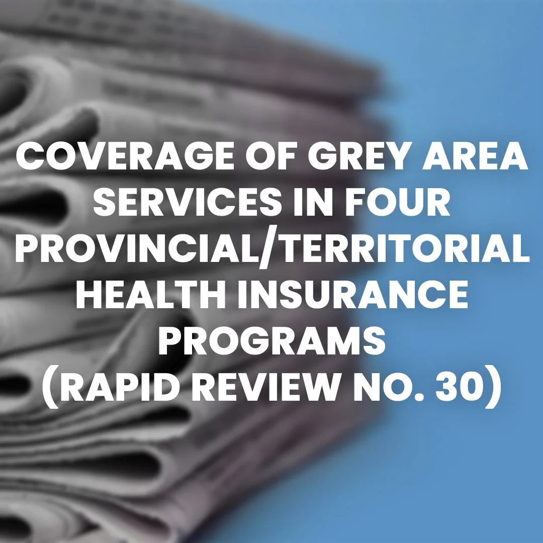 Toronto: The North American Observatory on Health Systems and Policies