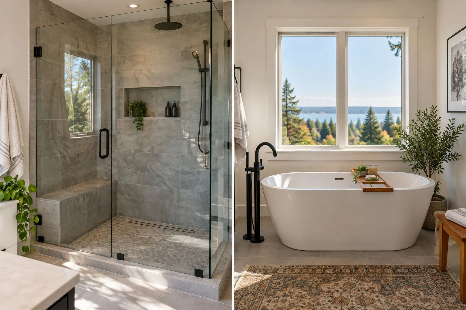 Walk-In Shower vs. Bathtub: Which Is Better for Your Bathroom Remodel?