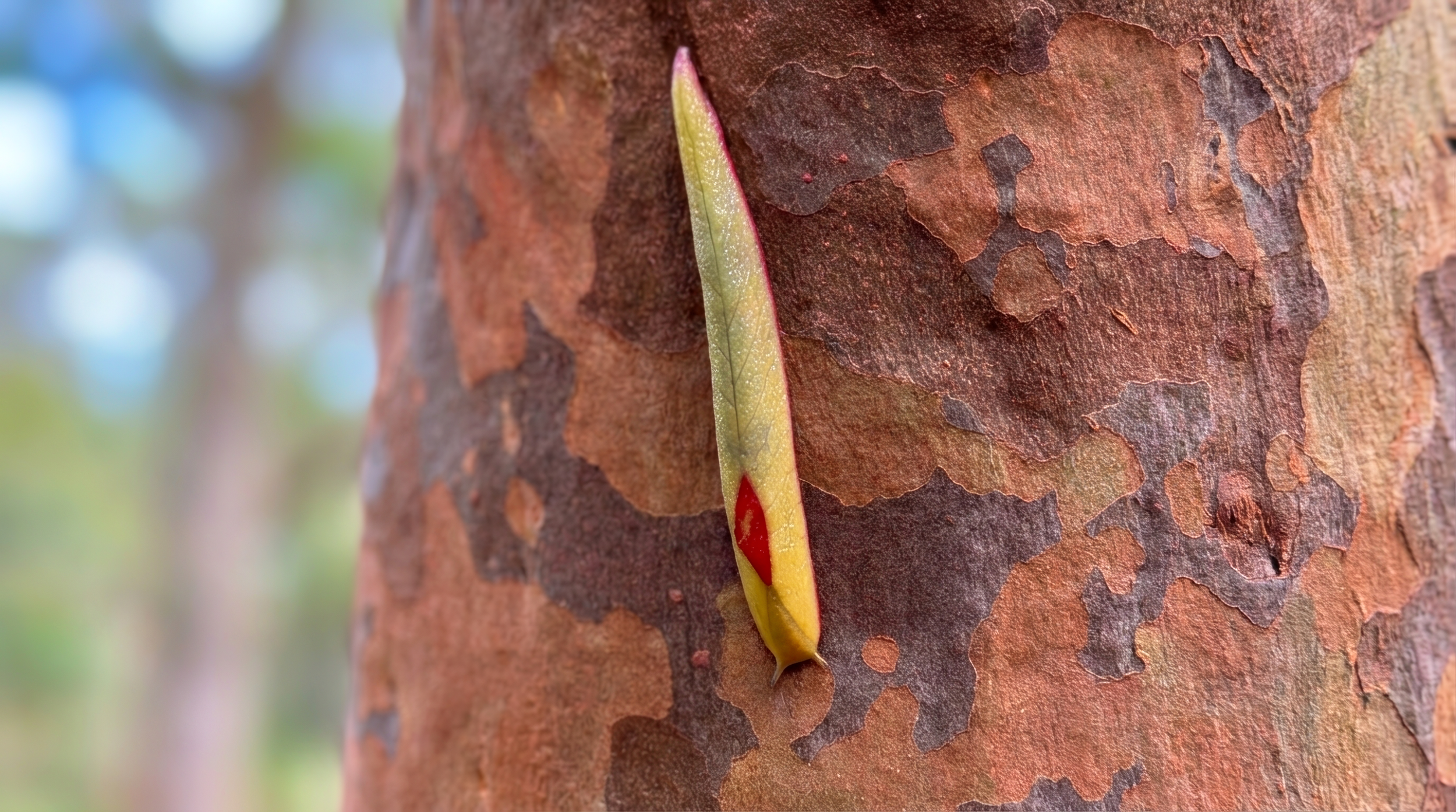 Meet the red triangle slug. A quiet icon of the Wollemi bush