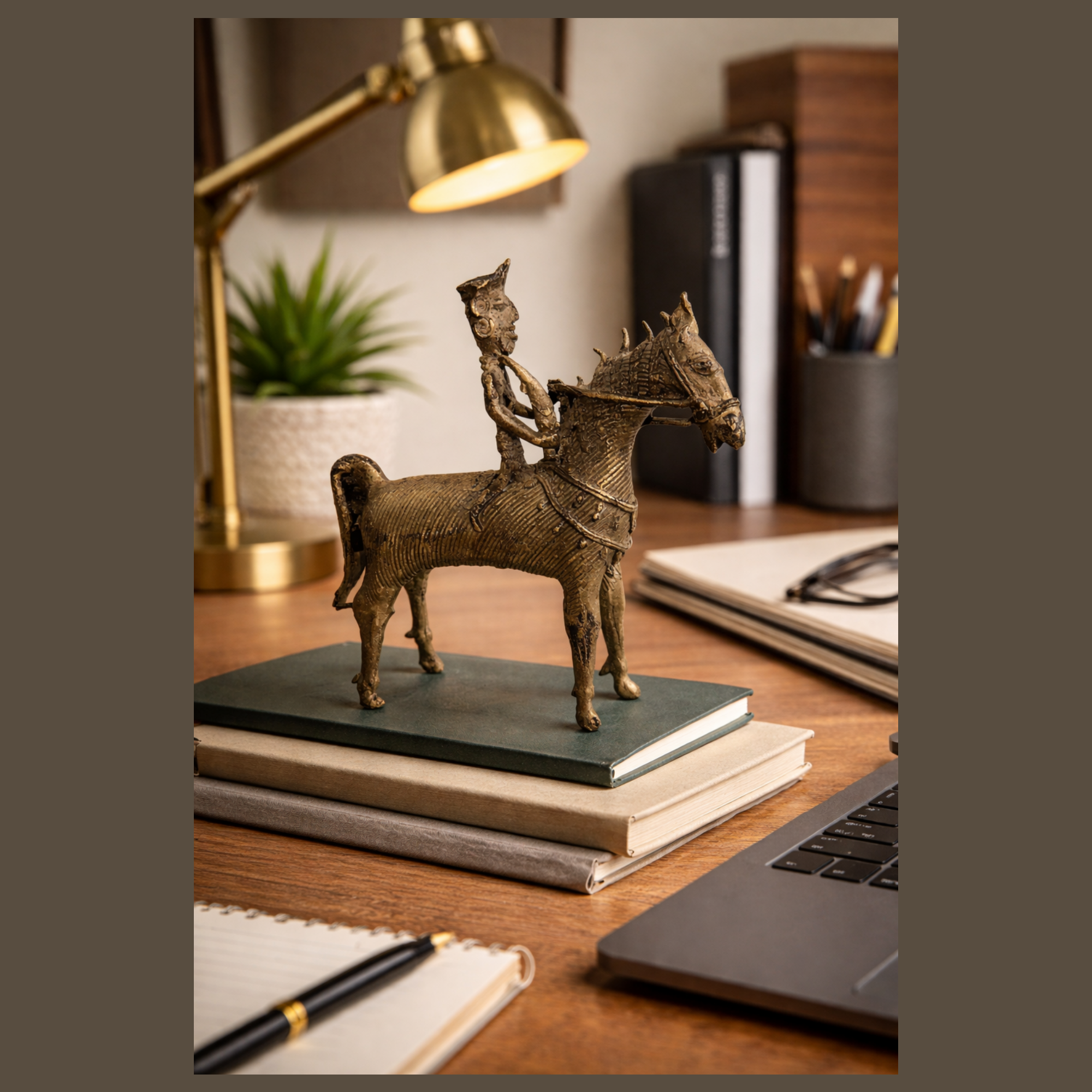 ANTIQUE_DHOKRA_Horse_and_Warrior-Brass-India_-_facing_right_office-PYH_2000 x 2000.png