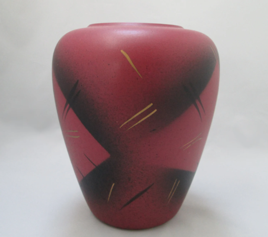 Vase by Knödgen Keramik West German Pottery 1950's Modernism.png