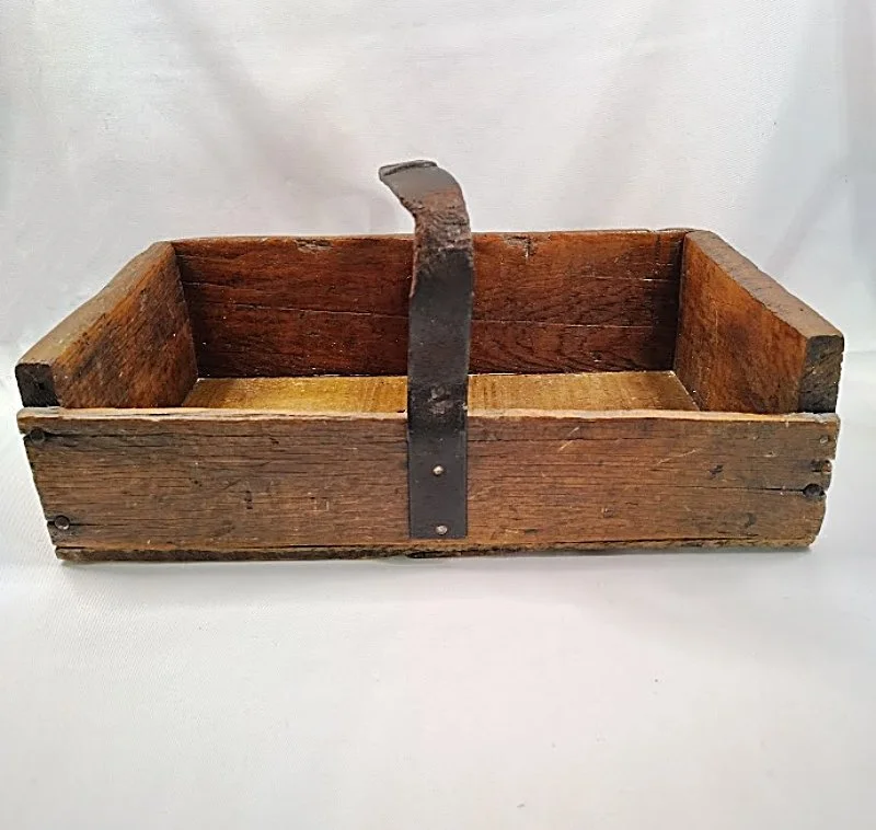 Antique-Handmaid-Wood-Carriier-Box-with-Leather-Handle -full-left-side-800 x 758.jpg