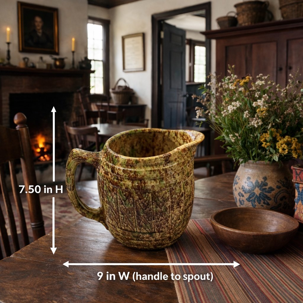 Antique Large YELLOW WARE PITCHER Morton Pottery-size arrows-1024 x 1024.jpg