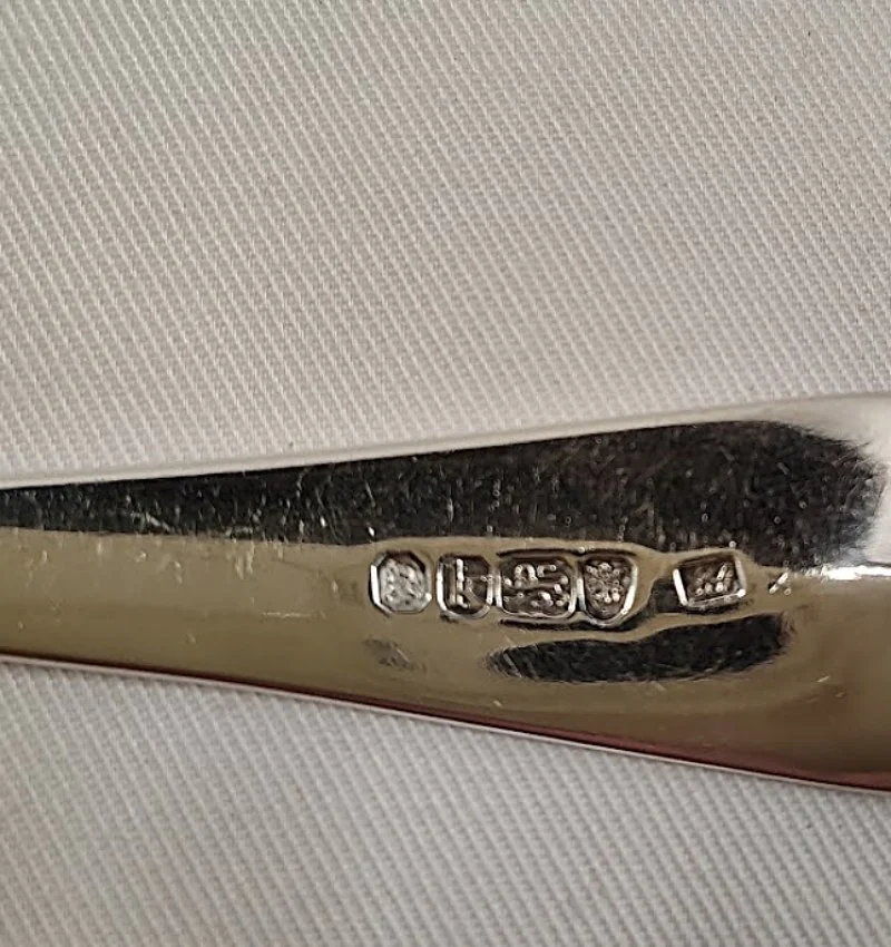 Antique STERLING SILVER Serving Spoon London England 1785 by George Smith III-Marks on Handle-800 x 850.jpg