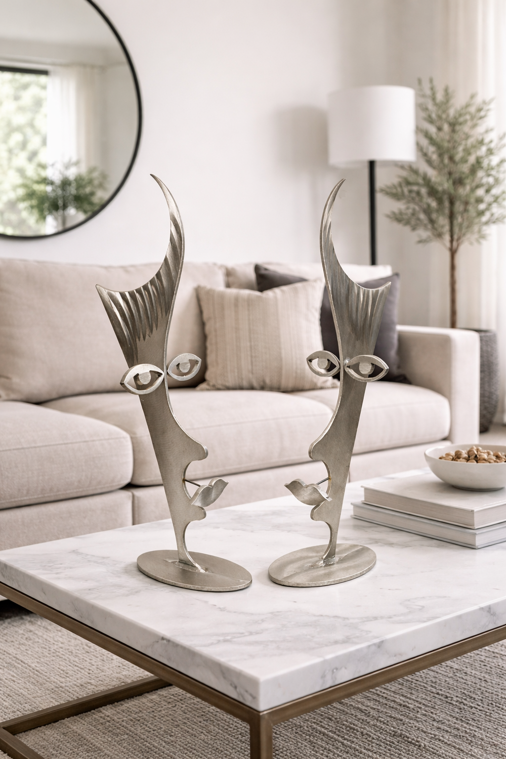 ROCKLEDGE DESIGN STUDIOS Pair of Postmodern Aluminum Sculptures-livingroom-1024 x 1536.png