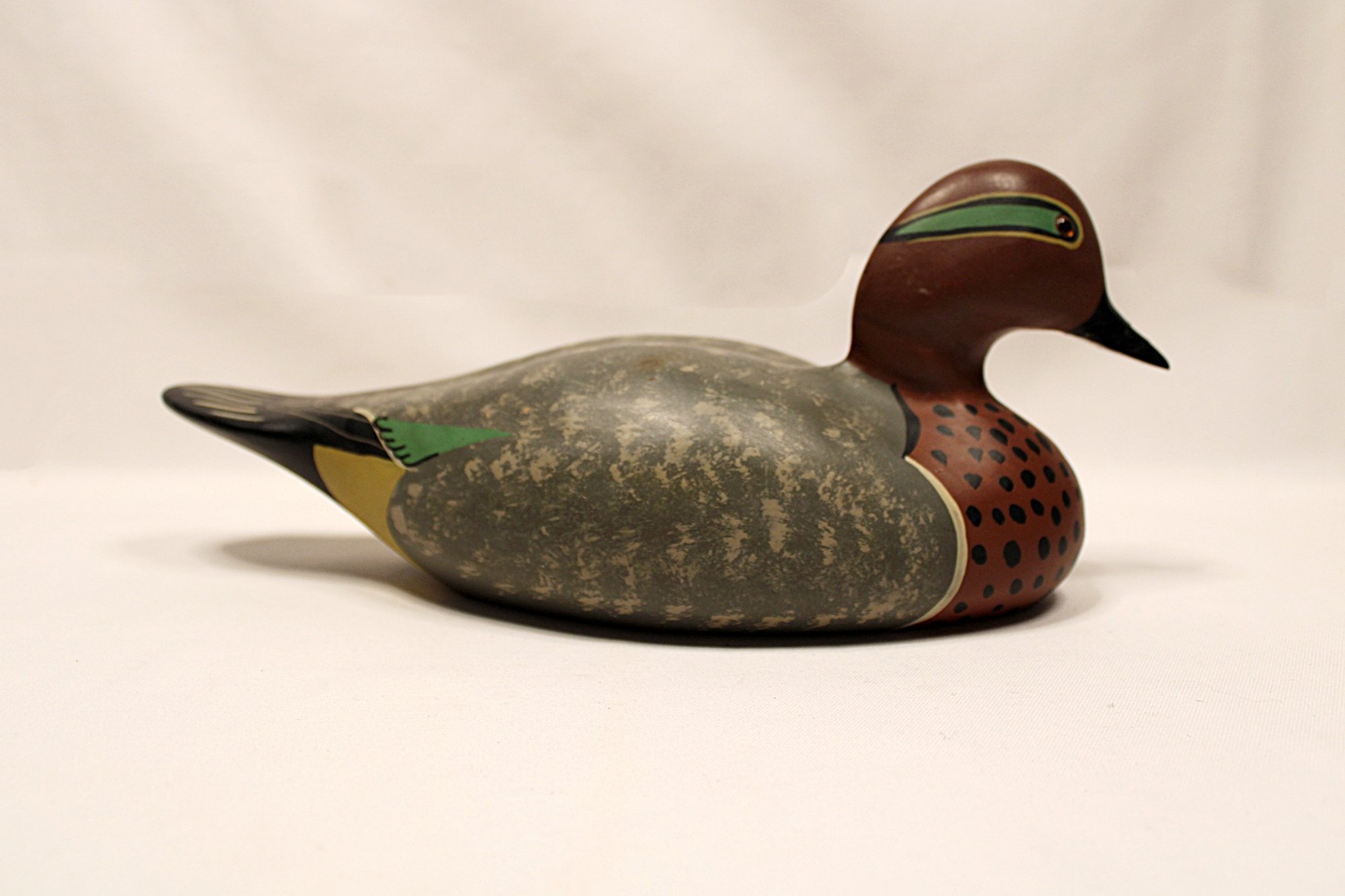5804-Vintage JANE- Decoy Green-Winged Teal Rhode Island-Facing_right-2000 x 1333.JPG