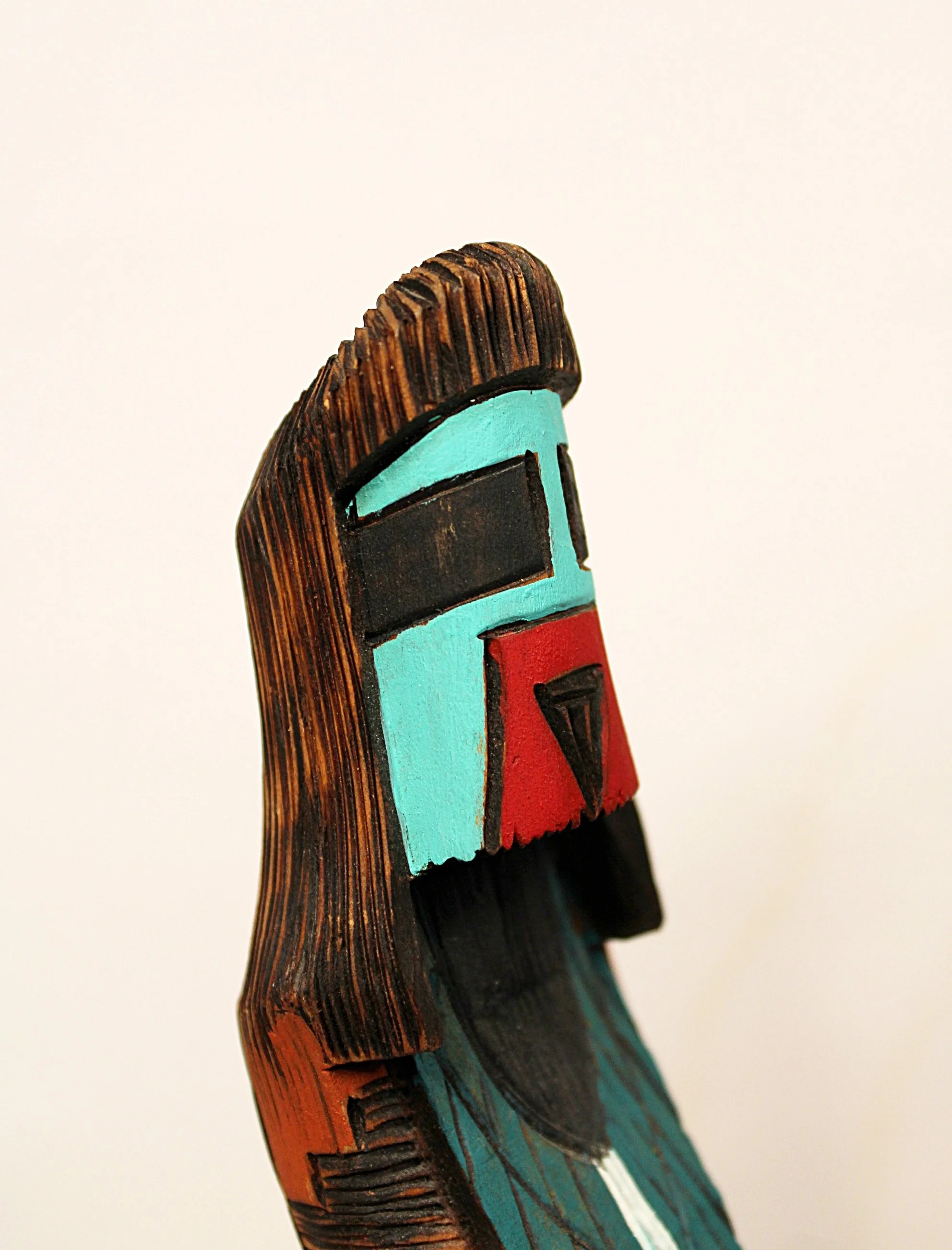 Hopi Long Hair Kachina Doll Signed and Dated Native American Katsina Carving--Face-Closeup-1984 x 2604.JPG