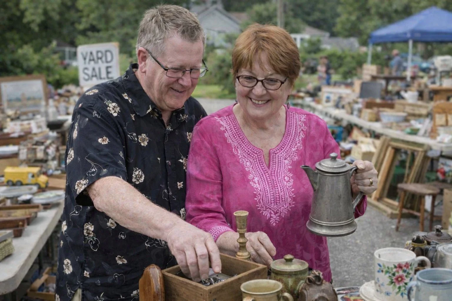 Wayne - Linda-Yard-Saling