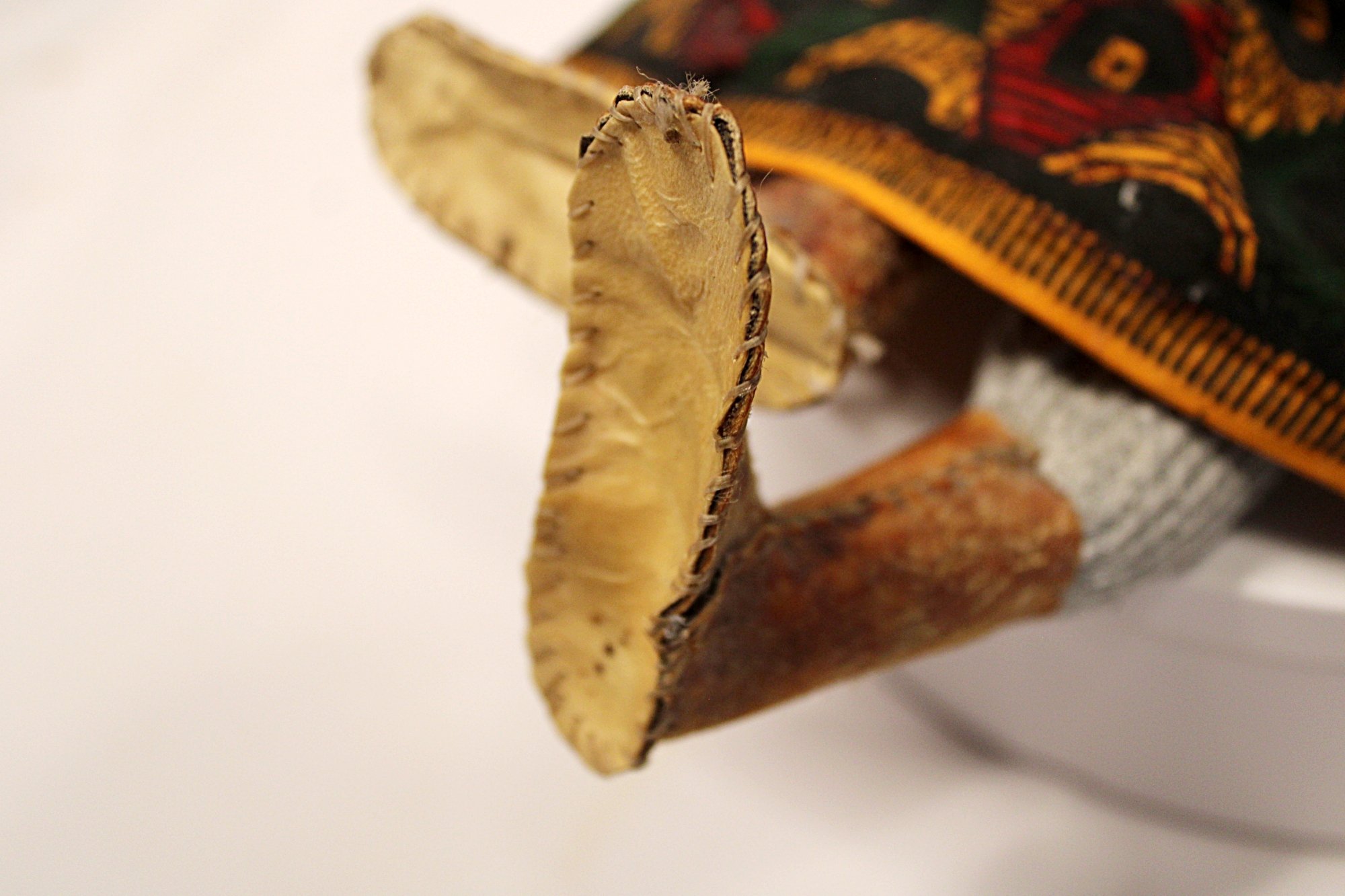 ROSALIE PANIYAK Vintage Native American Doll Chevak Alaska-Shoe-Closeup-2000 x 1333.JPG