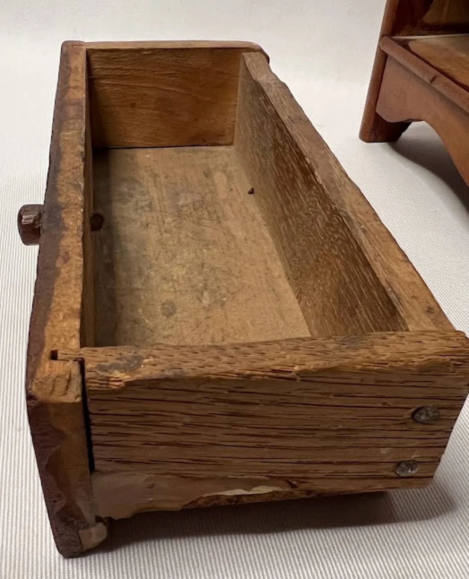 Antique Toy Chest of Drawers with Mirror Handmade Country Wisconsin Provenance-Draw-1523 x 1881.jpg