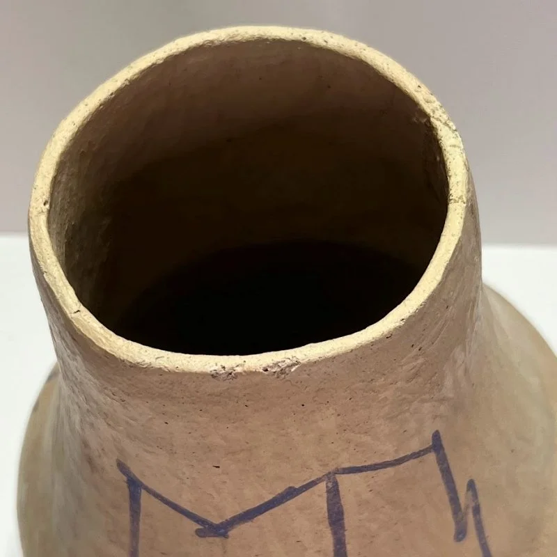 Vintage Southwest Pueblo Clay Pottery-rim -800 x 800.jpg