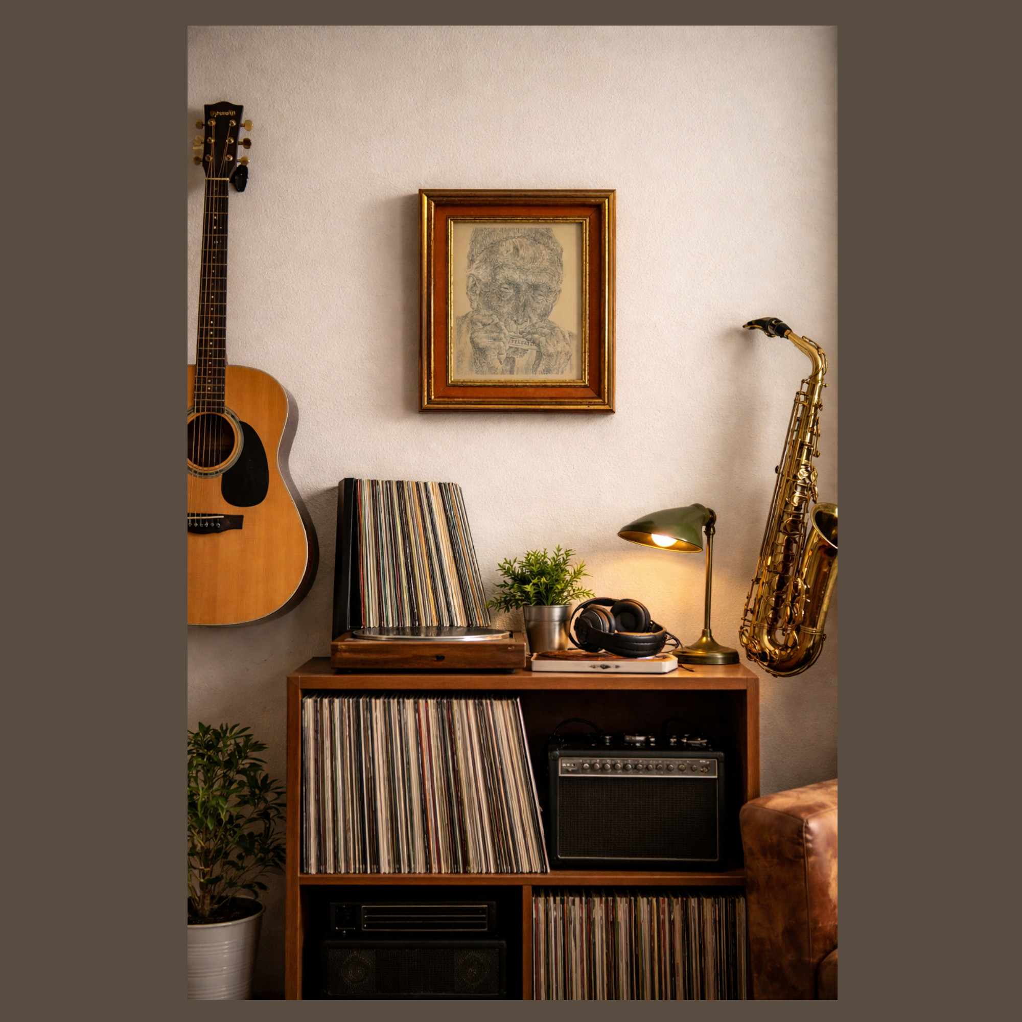 Vintage JOSEPH HIRSCH Lithograph Signed Original  -Music-room-2-primpingyourhome-2000 x 2000.png