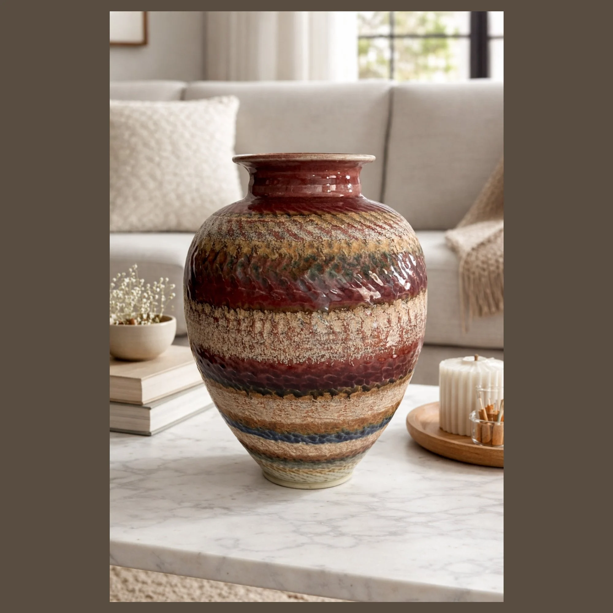 Art Pottery Vase by Joseph Panacci Canada