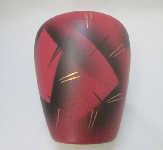 West Greman Pottery Vase by Knödgen Keramik On Side