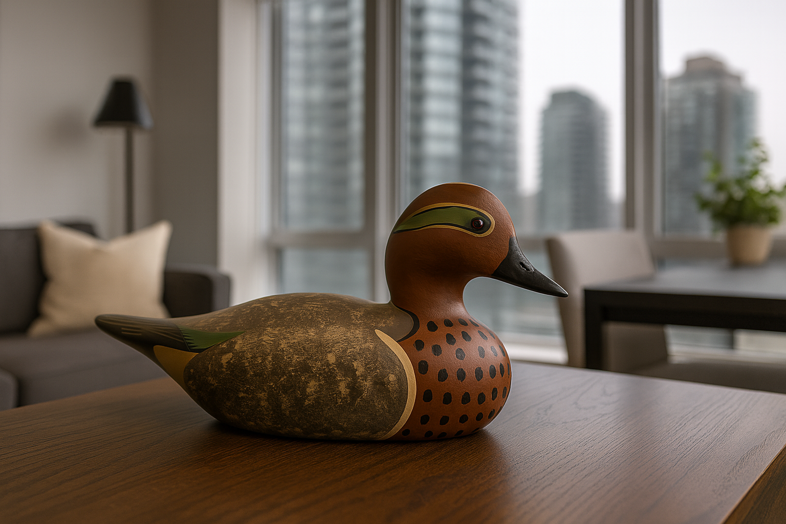 Duck-Decoy-J Rinker_on desk in city office.png