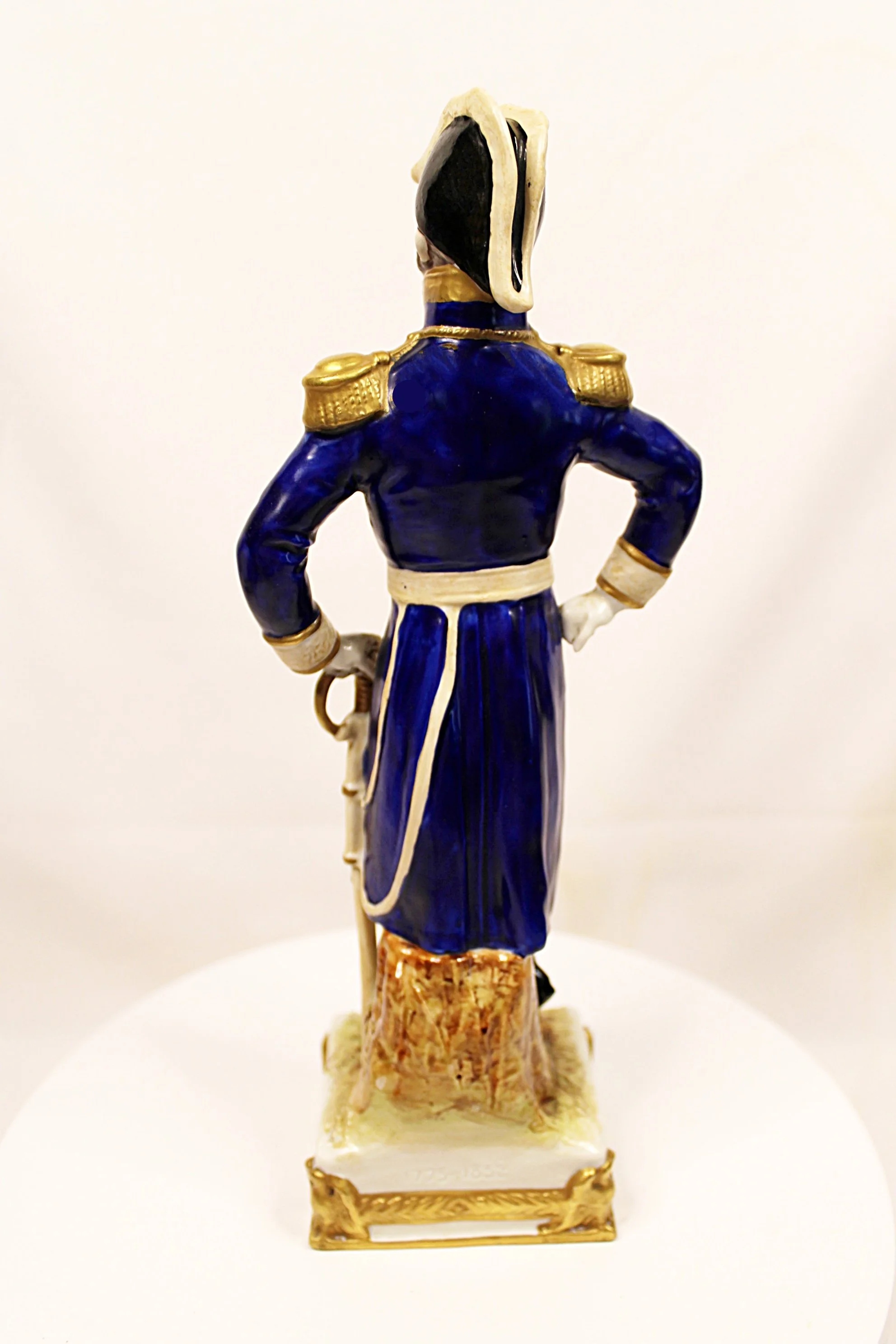 Vintage Porcelain Figurines Three of Napoleon's Generals - Exelmans-Facing Back-1984 x 2976.JPG