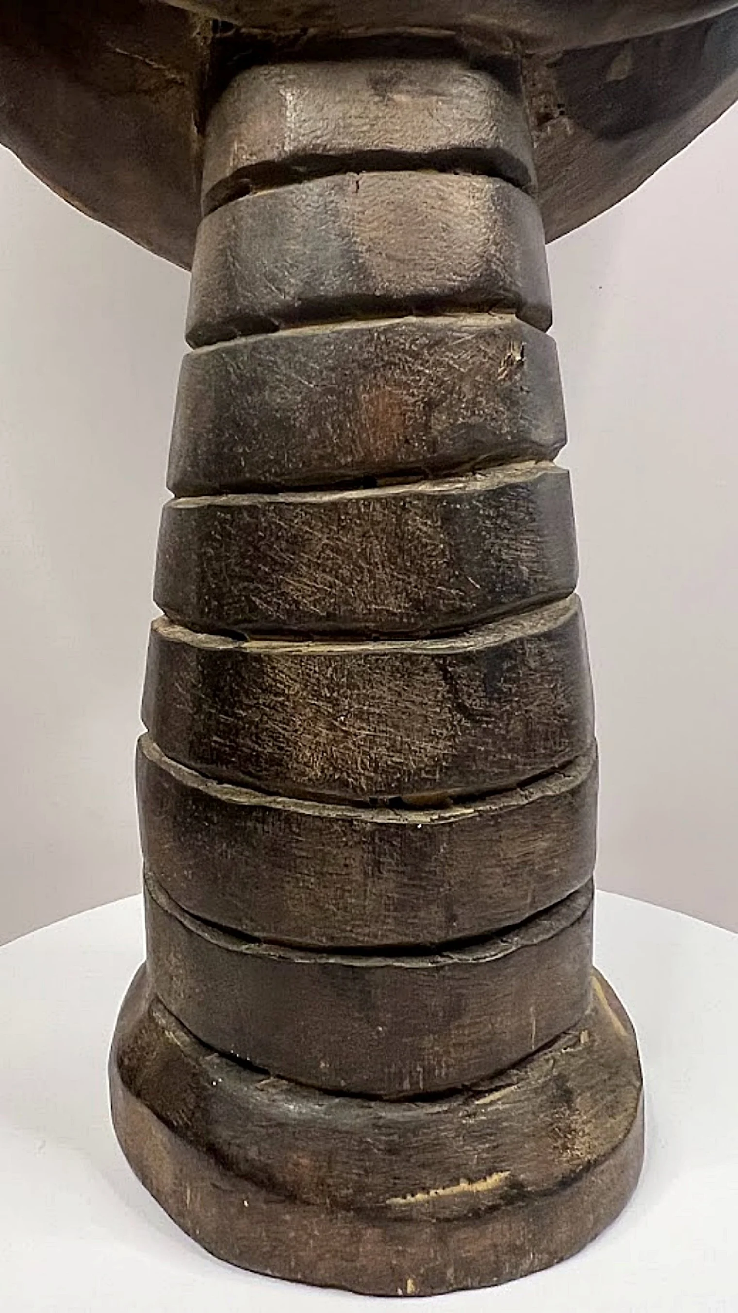 Vintage AFRICAN CARVING Large Wood and Metal Woman-ring neck view-1520 x 2701.jpg