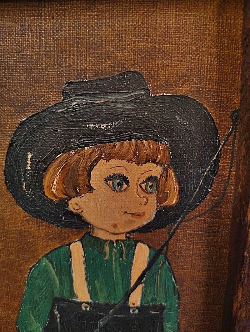 DOLORES HACKENBERGER Oils on Canvas Framed Amish boy Lancaster PA-face-800 x 1062.jpg
