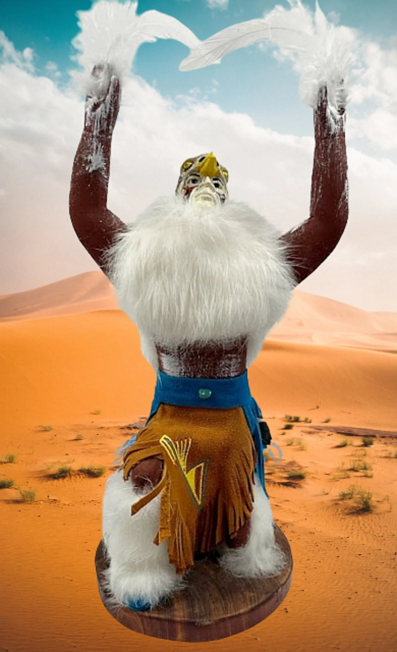 Navajo-Kachina-Prayer-Eagle-Julie-Lolie-Full_front_view-desert-1390 x 2281-.jpg