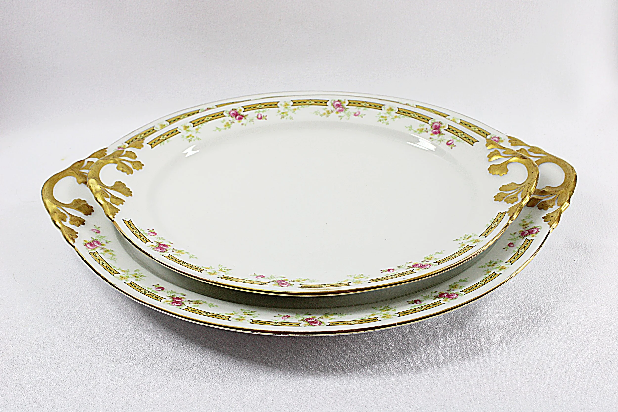 Antique Limoges Matching Platters by William Guerin 1891-1900 -one on one-C-RL-3984 x 2656.jpg