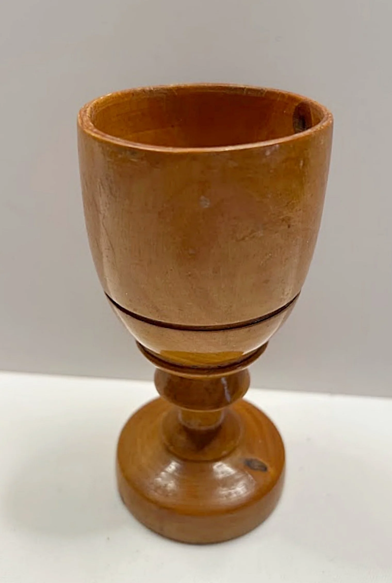 Antique Turned Wooden Goblet Bottom Front -1520 x 2260.jpg