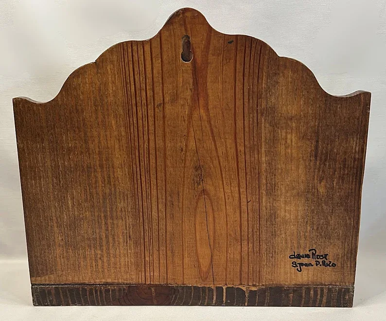 The style of the facade of this charming Puerto Rican church typifies many of those in San Juan Back view