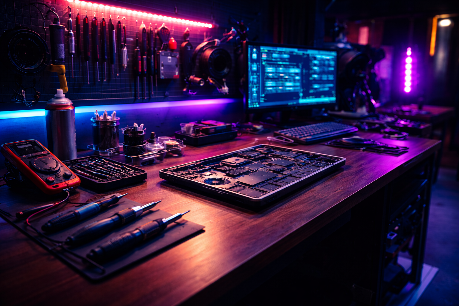 Riparazione PC, notebook, console e stampanti