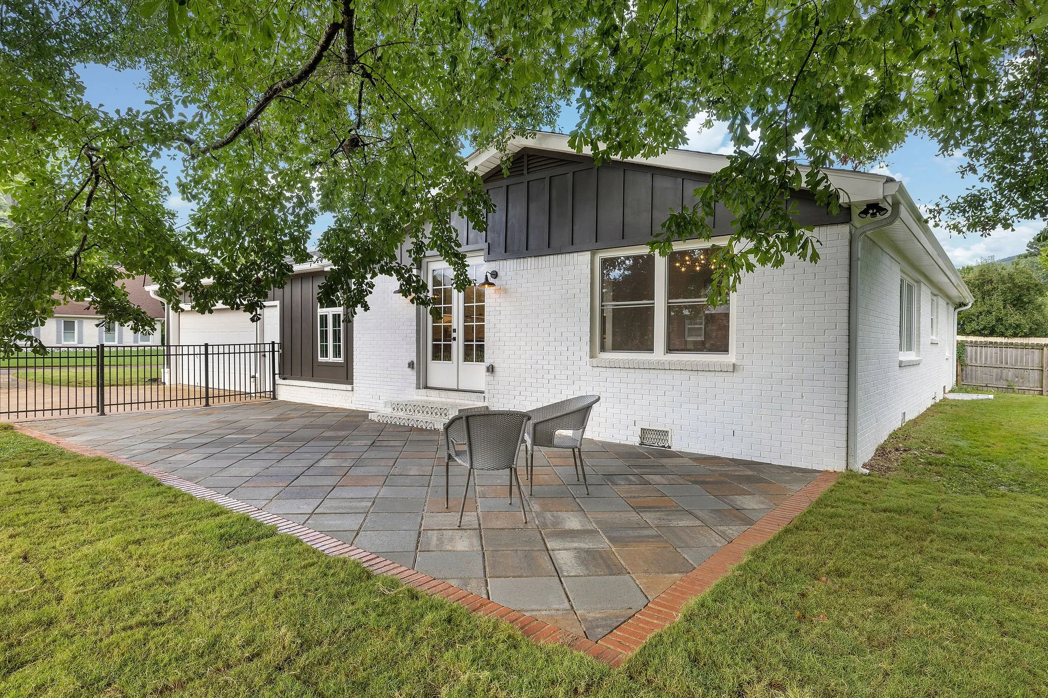 After — New Patio & Refreshed Landscaping