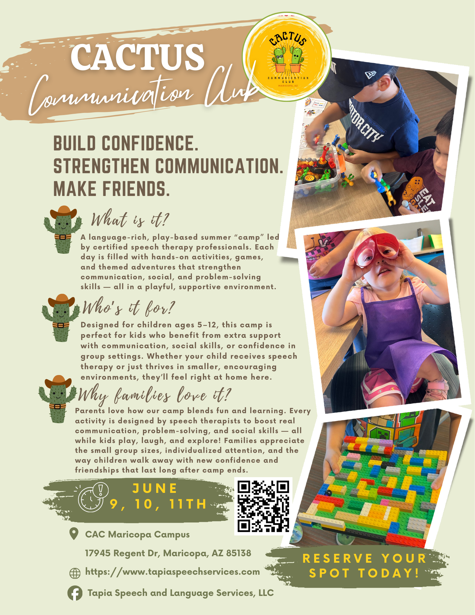 Community Events — Tapia Speech and Language Services